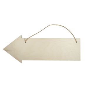Panneau en bois Flèche, FSC 100%