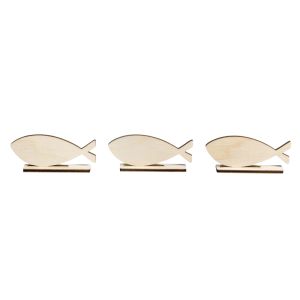 Motifs en bois Poisson, FSC Mix Credit