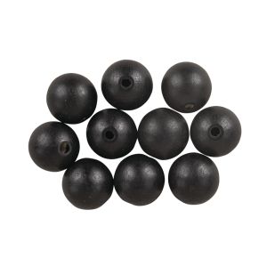 Boules bois percées FSC 100%,mat, ø20mm