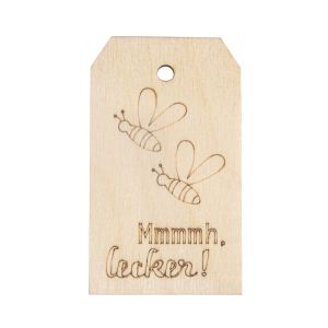 Pendentif en bois, FSC Mix Credit