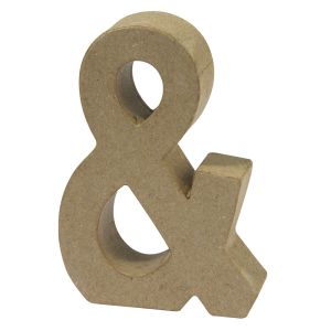 Pap.-mâché Symbole&,FSC Recycled 100%