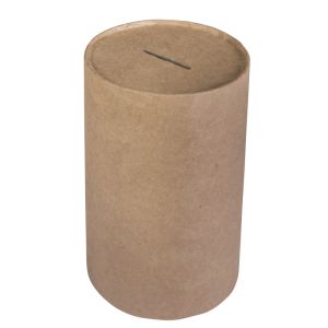 Tirelire en pap.mâché, FSC Recycled 100%