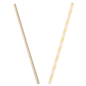 Pailles en papier conviennent p.aliments