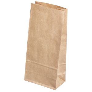 Sac en papier brun, convient p. aliments
