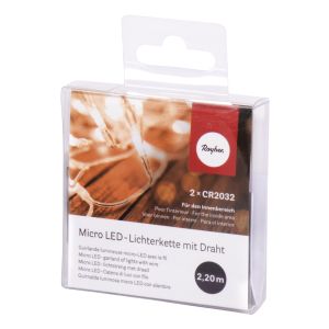 Guirlande lumineuse micro-LED avec fil
