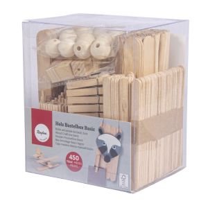 Boîte artisanale de base,bois FSC 100%