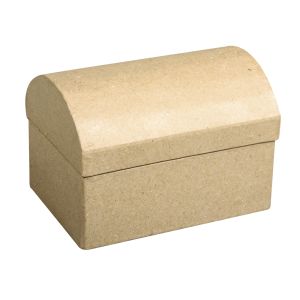 Box pap.mâché: Coffre FSC Recycled 100%