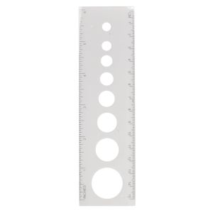 Quilling ruler/ stencil circles