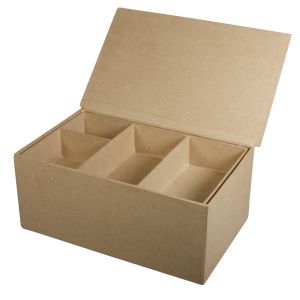 P,mâché sorting box, FSC Recycled 100%