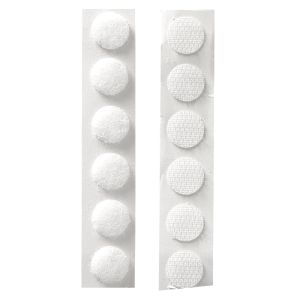 Fermeture velcro, ronde