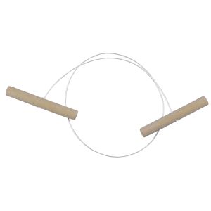 Boucle de fil avec manches en bois