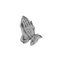 Wax motif: Praying hands, 5 cm