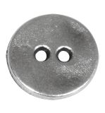 Metal deco element: button, 1.4 cm ø