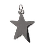 Pendentif en métal  Étoile , 20mm