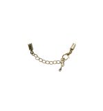 Jewellery catch assembled, 2mm ø, gold