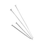 Straight pin, 0.6mm ø, platinum
