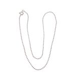Kugelkette, 1,5mm ø, silber