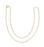 Link chain, gold
