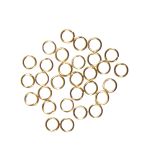 Small round ring, 4.6mm ø, gold