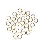 Small round ring, 4.6mm ø, gold