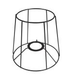 Metal lampshade frame, 17cm ø