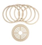 Wood ring set for lamps, FSC Mix Credit