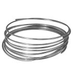 Aluminium wire, extrem.shapeable, 2mm ø, platinum