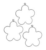 Fleur en fil de fer, ,5cm ø