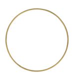 Anneaux en métal, revêtus,  ø15cm, or