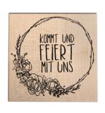 Stempel  kommt und feiert mit uns