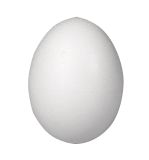 Styrofoam egg full-form, 8cm ø