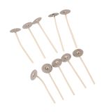 Mèche p.bougie chauffe-plat, cirée