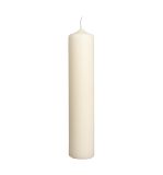 Pillar candle, 6cm ø, cream