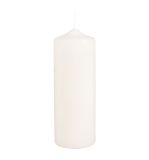 Bougie pilier, 7cm ø, crème