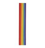 Decorative wax stripes Rainbow