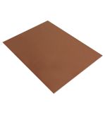 Foam rubber sheet, medium brown