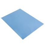 Sponge rubber sheet, light blue