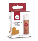 Pigment de couleur, jaune mandarine