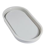 Silicone casting mould Oval coaster