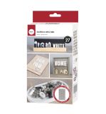 Silikon Gießform Mini ABC