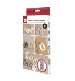 Silikon Gießform Eier + Hasen Anhänger