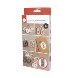 Moule en silicone Oeufs+Lapin Pendentif