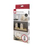 Silicone mould Nordic houses