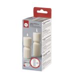 Moule en silic.Bougie cannelée, torsadée