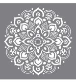 Stencil Mandala