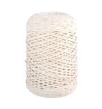 Braidy Recycling yarn, braided, 2mm ø, ivory