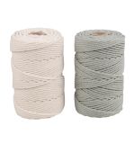 Makramee Garn Set, 2,2mm ø, eukalyptus