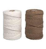 Macramé yarn set, 2.2mm ø, natural