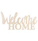 W.lettering  Welcome home , FSC 100%