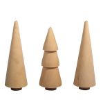 Arbres en bois, 2,9cm ø